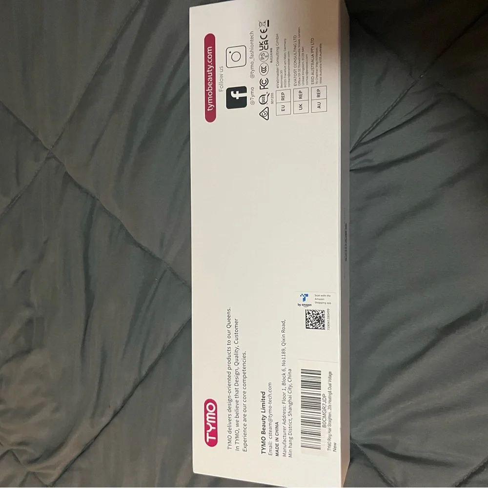 TYMO Ring Hair Straightening Comb - Gold - Picture 2 of 4